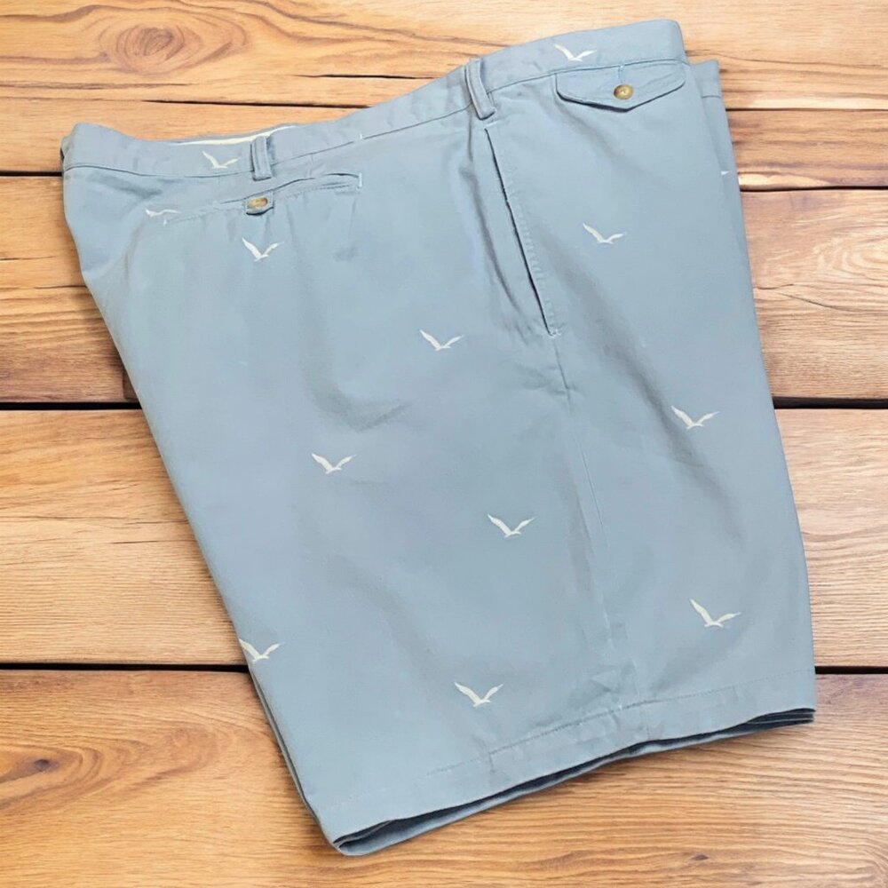 Polo Ralph Lauren Blue Nautical Themed GI Fit Chino Shorts